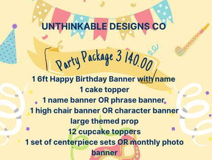 Party Package 3